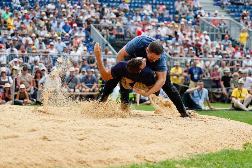 Poster Oberaargauisches Schwingfest Inkwil