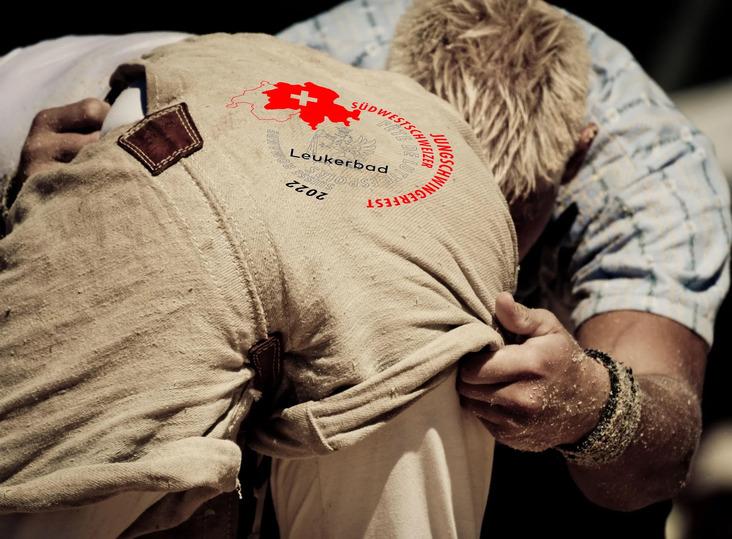 Poster Walliser Kantonalschwingfest Leukerbad