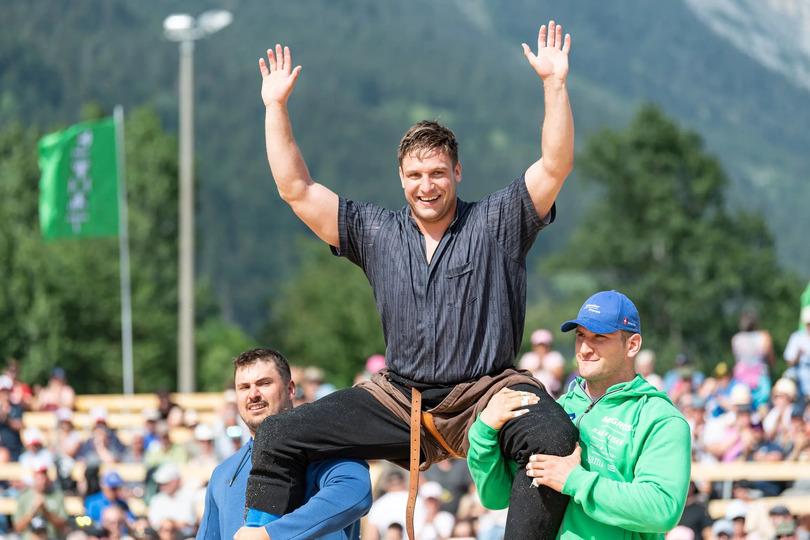 Poster Bündner-Glarner Kantonalschwingfest Scuol