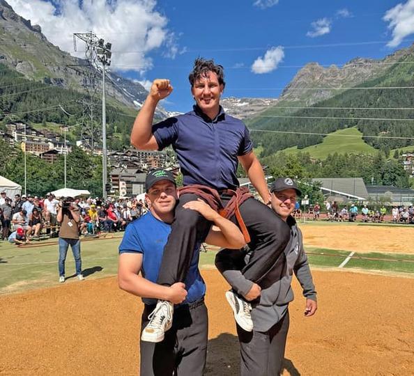 Poster Walliser Kantonalschwingfest Naters