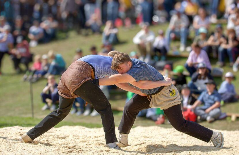 Poster Neuenburger Kantonalschwingfest La Brévine