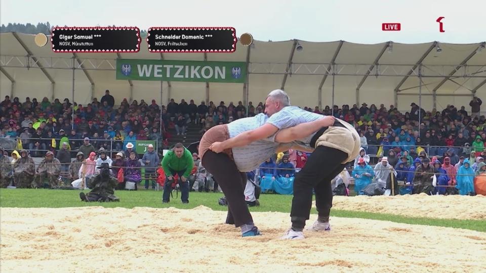 Poster Giger Samuel*** - Schneider Domenic*** (Thurgauer Kantonalschwingfest 2025)