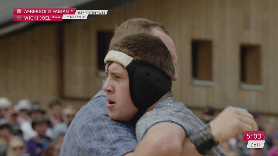 Poster Wicki Joel*** - Aebersold Fabian* (Oberländisches Schwingfest Brienz 2024)