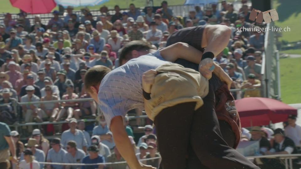 Poster Oberländisches Schwingfest Adelboden - Highlights